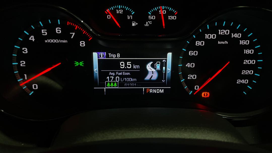 2017 Holden Astra Ltz, Automatic, 61391 km, Odometer View