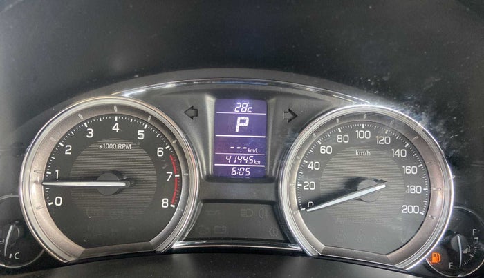 2017 Maruti Ciaz ALPHA  AT 1.4  PETROL, Petrol, Automatic, 41,432 km, Odometer Image