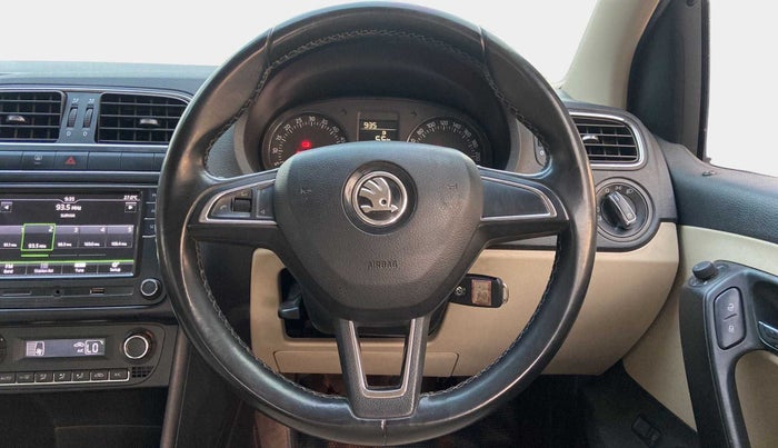 2018 Skoda Rapid STYLE 1.5 TDI, Diesel, Manual, 95,616 km, Steering Wheel Close Up
