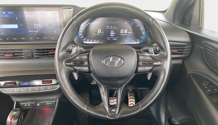2022 Hyundai NEW I20 N LINE N8 1.0 TURBO GDI DCT, Petrol, Automatic, 15,972 km, Steering Wheel Close Up