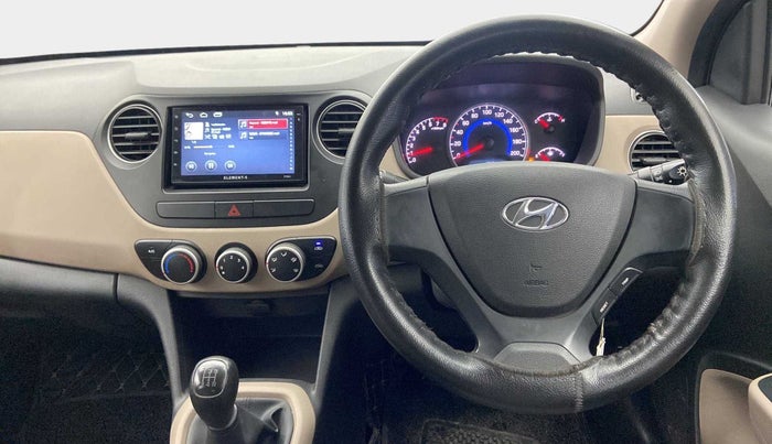 2018 Hyundai Grand i10 MAGNA 1.2 KAPPA VTVT, Petrol, Manual, 19,732 km, Steering Wheel Close Up