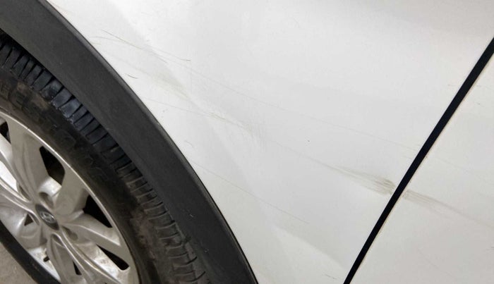2018 Hyundai Creta SX 1.6 PETROL, Petrol, Manual, 53,315 km, Left fender - Slightly dented