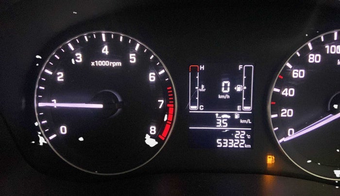 2018 Hyundai Creta SX 1.6 PETROL, Petrol, Manual, 53,315 km, Odometer Image