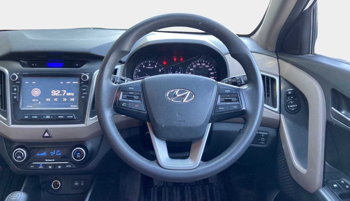 2016 Hyundai Creta SX PLUS 1.6 PETROL, Petrol, Manual, 33,501 km, Steering Wheel Close Up