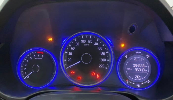 2014 Honda City 1.5L I-VTEC V MT, Petrol, Manual, 94,715 km, Instrument cluster - Trip meter is not functional