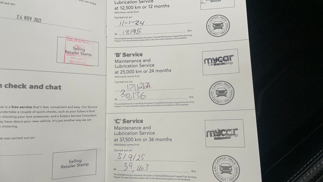 2022 Subaru Forester 2.5i-s (awd), Automatic, 47025 km, Service History