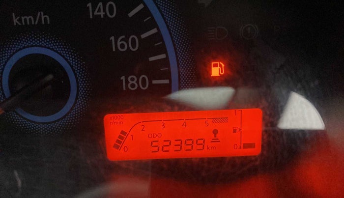 2017 Datsun Redi Go SPORT, Petrol, Manual, 52,374 km, Odometer Image
