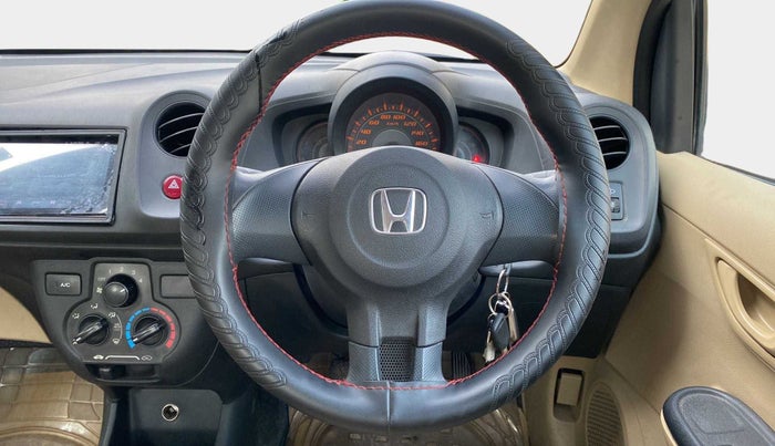 2015 Honda Amaze 1.2L I-VTEC E, Petrol, Manual, 21,366 km, Steering Wheel Close Up