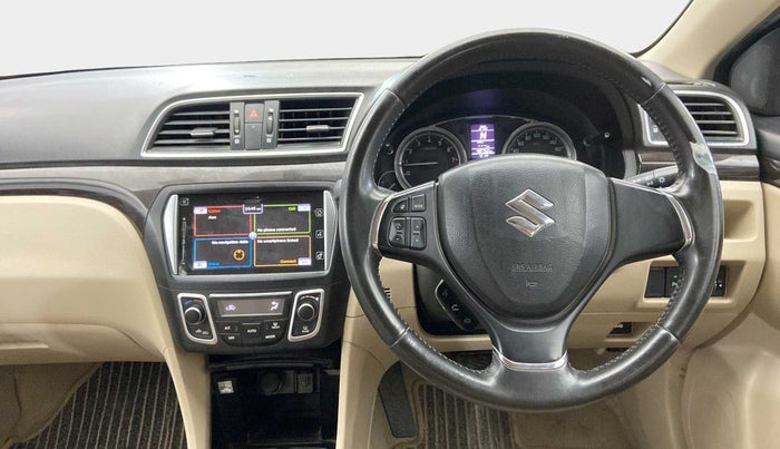 2018 Maruti Ciaz ALPHA  AT 1.4  PETROL, Petrol, Automatic, 48,743 km, Steering Wheel Close Up