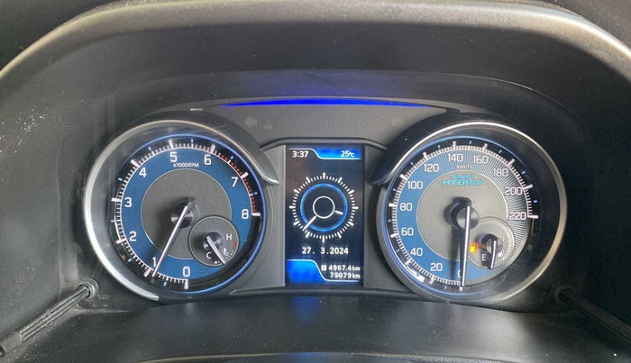 2019 Maruti XL6 ALPHA MT, Petrol, Manual, 75,071 km, Odometer Image