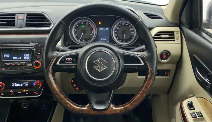 2017 Maruti Dzire ZXI, Petrol, Manual, 42,147 km, Steering Wheel Close Up