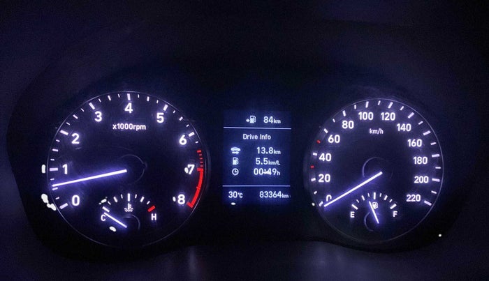 2018 Hyundai Verna 1.6 VTVT SX O, CNG, Manual, 83,350 km, Odometer Image