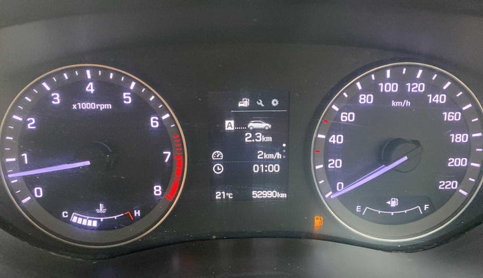 2016 Hyundai Elite i20 ASTA 1.2, Petrol, Manual, 52,988 km, Odometer Image