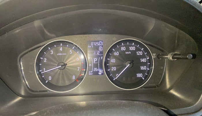 2019 Honda Amaze 1.2L I-VTEC VX CVT, Petrol, Automatic, 72,555 km, Odometer Image