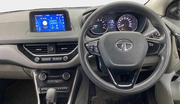 2019 Tata NEXON XZA PLUS DIESEL, Diesel, Automatic, 49,634 km, Steering Wheel Close Up