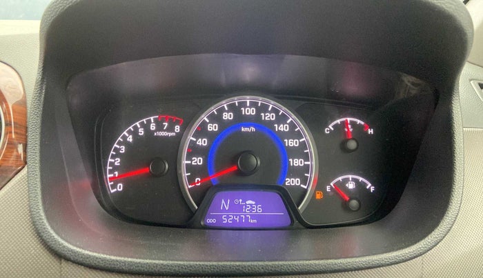 2017 Hyundai Grand i10 SPORTZ (O) AT 1.2 KAPPA VTVT, Petrol, Automatic, 52,543 km, Odometer Image