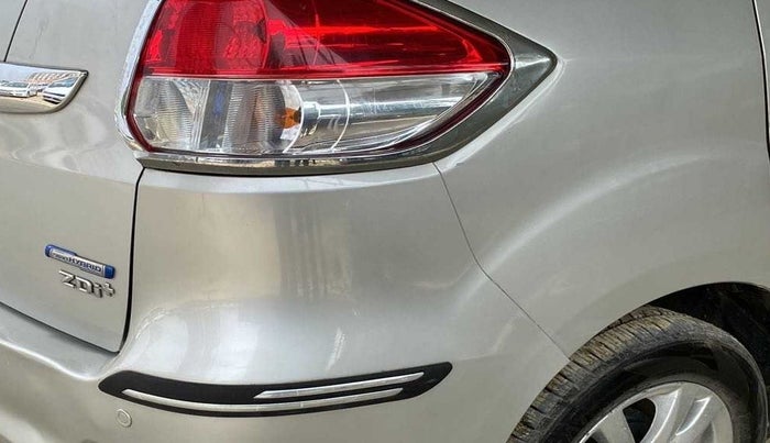 2018 Maruti Ertiga ZDI+ 1.3, Diesel, Manual, 43,814 km, Rear bumper - Paint is slightly damaged