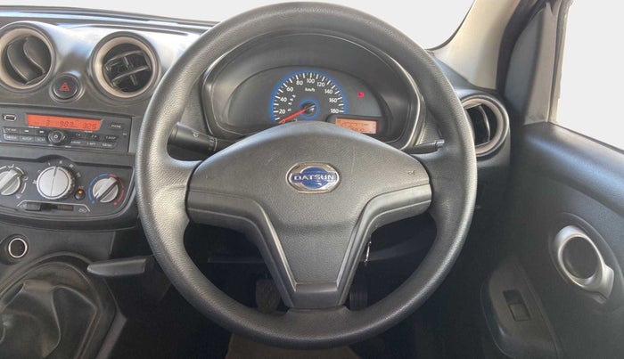 2018 Datsun Go T, Petrol, Manual, 16,796 km, Steering Wheel Close Up