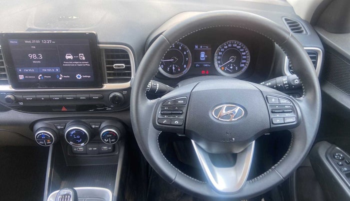 2021 Hyundai VENUE SX 1.0 TURBO IMT, Petrol, Manual, 13,449 km, Steering Wheel Close Up
