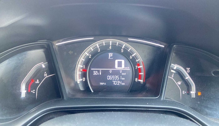2019 Honda Civic 1.8L I-VTEC V CVT, Petrol, Automatic, 69,339 km, Odometer Image