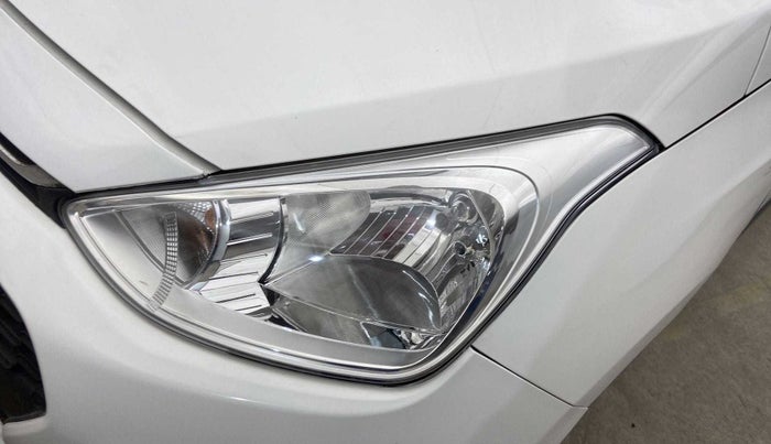2017 Hyundai Grand i10 SPORTZ (O) 1.2 KAPPA VTVT, Petrol, Manual, 27,400 km, Left headlight - Daytime running light not functional