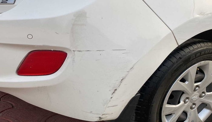 2013 Hyundai Grand i10 SPORTZ 1.2 KAPPA VTVT, Petrol, Manual, 65,081 km, Rear bumper - Paint is slightly damaged