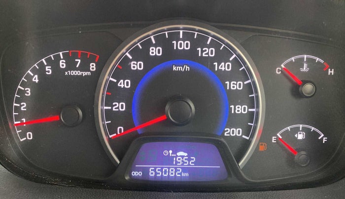 2013 Hyundai Grand i10 SPORTZ 1.2 KAPPA VTVT, Petrol, Manual, 65,081 km, Odometer Image