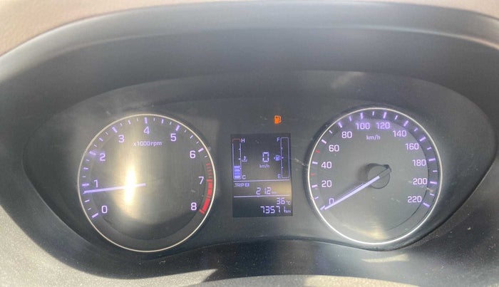 2017 Hyundai Elite i20 SPORTZ 1.2, Petrol, Manual, 73,559 km, Odometer Image