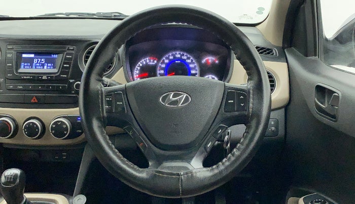 2013 Hyundai Grand i10 ASTA 1.2 KAPPA VTVT, Petrol, Manual, 23,886 km, Steering Wheel Close Up