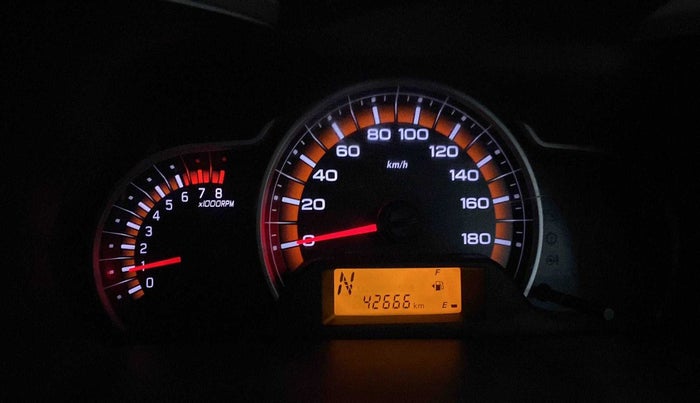 2015 Maruti Alto K10 VXI AMT, Petrol, Automatic, 42,635 km, Odometer Image