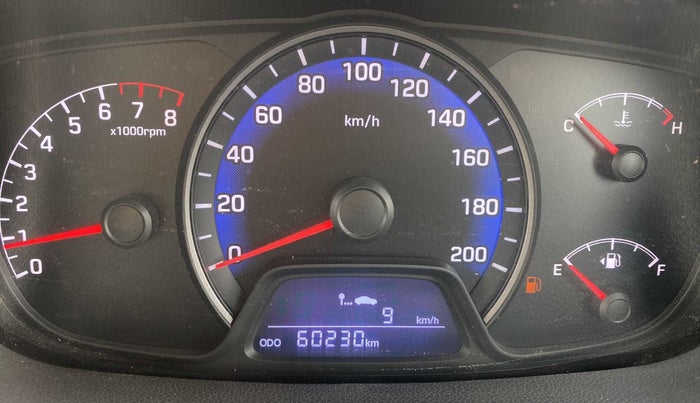 2015 Hyundai Xcent S 1.2, Petrol, Manual, 60,229 km, Odometer Image
