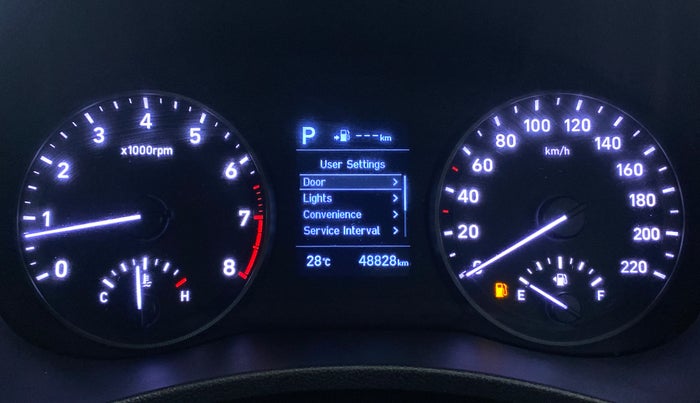 2017 Hyundai Verna 1.6 SX VTVT AT (O), Petrol, Automatic, 49,336 km, Odometer Image