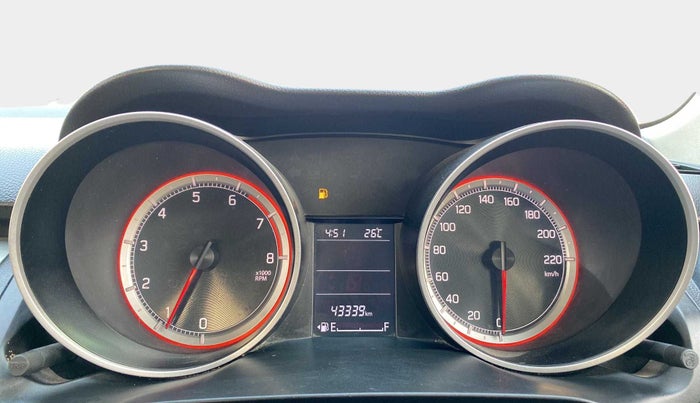2018 Maruti Swift ZXI, Petrol, Manual, 43,302 km, Odometer Image