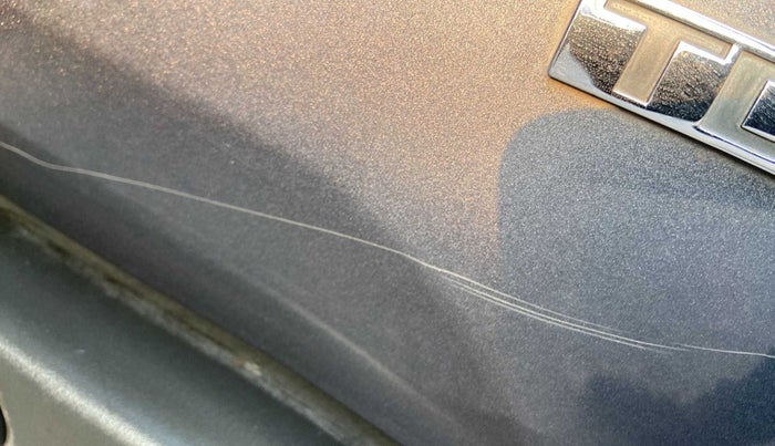 2017 Ford Ecosport TITANIUM + 1.5L DIESEL, Diesel, Manual, 99,266 km, Dicky (Boot door) - Minor scratches