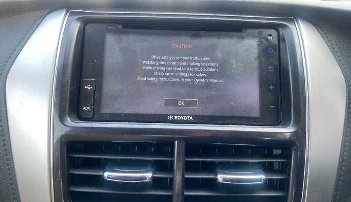 2019 Toyota YARIS G MT, Petrol, Manual, 42,324 km, Infotainment system - Reverse camera not working