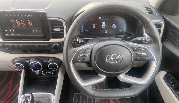 2023 Hyundai VENUE SX 1.0 (O) TURBO IMT, Petrol, Manual, 6,278 km, Steering Wheel Close Up