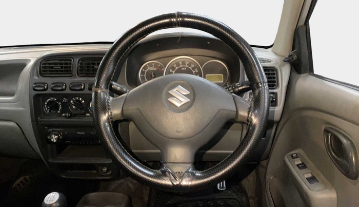 2013 Maruti Alto K10 VXI, Petrol, Manual, 49,119 km, Steering Wheel Close Up
