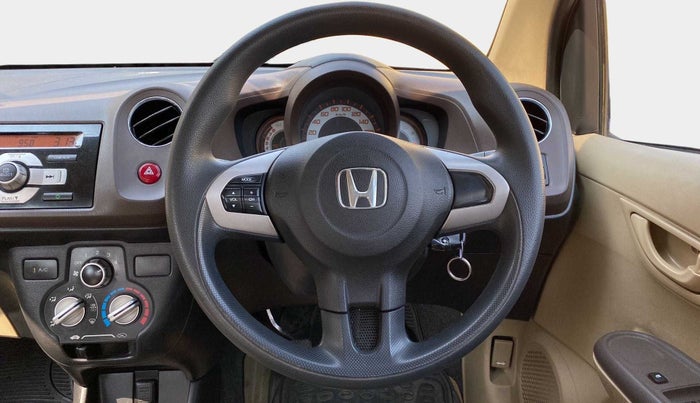2012 Honda Brio S MT, Petrol, Manual, 55,087 km, Steering Wheel Close Up