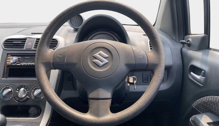 2014 Maruti Ritz VXI, Petrol, Manual, 59,572 km, Steering Wheel Close Up