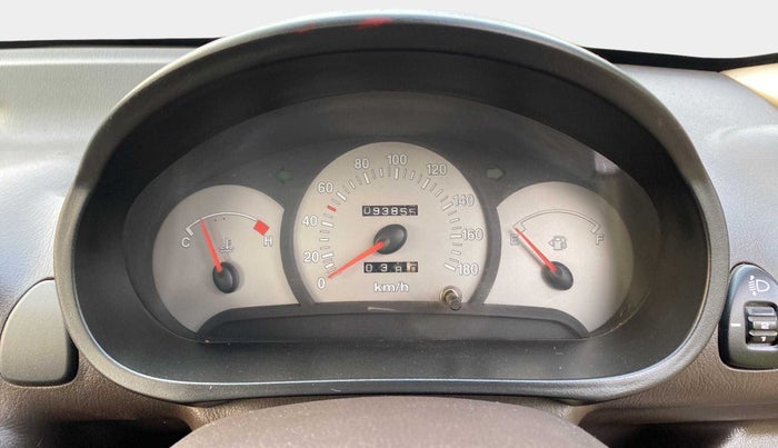 2012 Hyundai Santro Xing GLS, Petrol, Manual, 93,815 km, Odometer Image