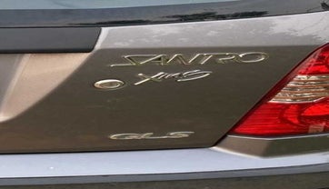 2012 Hyundai Santro Xing GLS, Petrol, Manual, 93,815 km, Dicky (Boot door) - Paint has minor damage