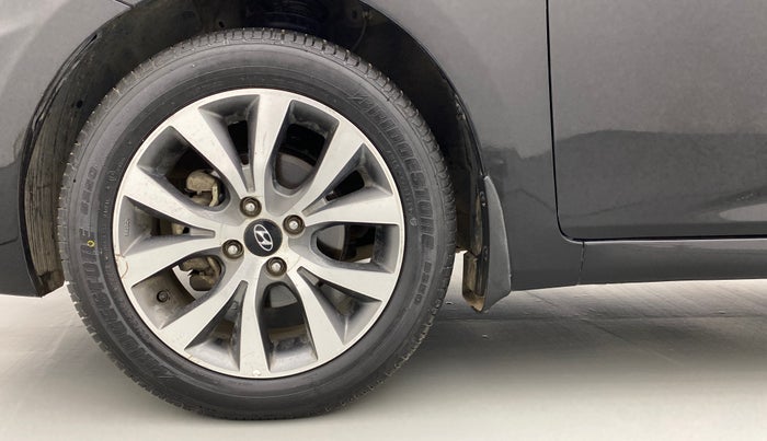 2014 Hyundai Verna FLUIDIC 1.6 VTVT SX AT, Petrol, Automatic, 36,649 km, Left Front Wheel