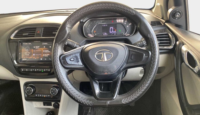 2022 Tata TIGOR XZ PLUS CNG, CNG, Manual, 15,073 km, Steering Wheel Close Up