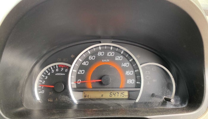2015 Maruti Wagon R 1.0 VXI, Petrol, Manual, 64,708 km, Odometer Image