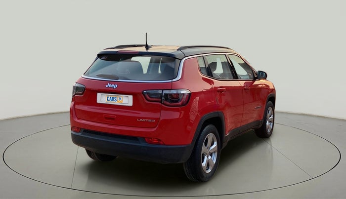 2018 Jeep Compass LIMITED 1.4 PETROL AT, Petrol, Automatic, 12,629 km, Right Back Diagonal