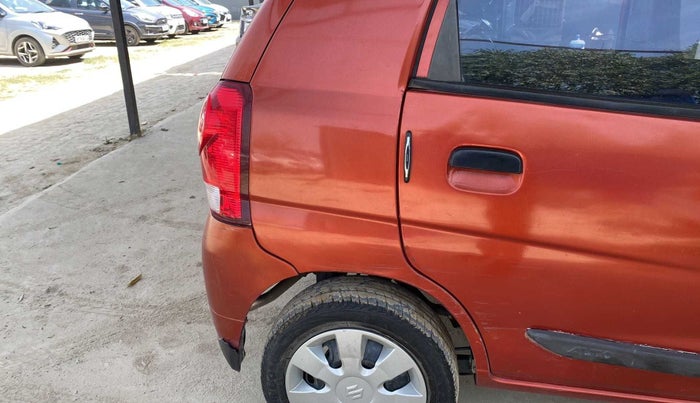 2011 Maruti Alto K10 VXI, Petrol, Manual, 1,04,052 km, Right quarter panel - Minor scratches