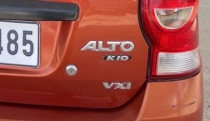 2011 Maruti Alto K10 VXI, Petrol, Manual, 1,04,052 km, Dicky (Boot door) - Slightly dented