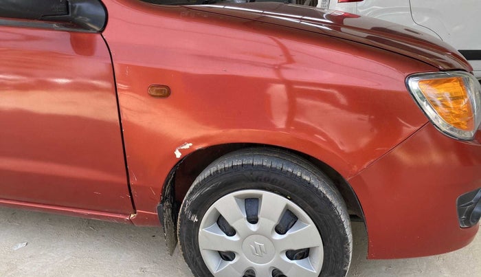 2011 Maruti Alto K10 VXI, Petrol, Manual, 1,04,052 km, Right fender - Paint has minor damage