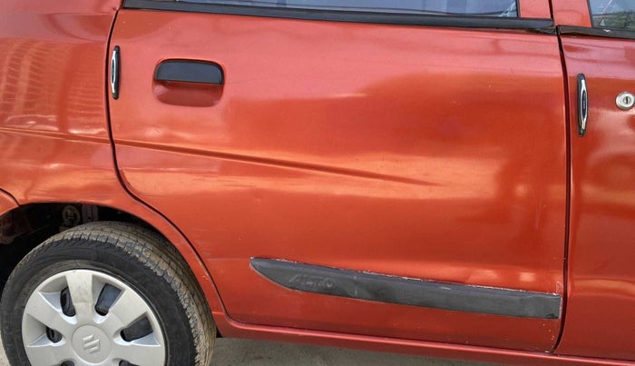 2011 Maruti Alto K10 VXI, Petrol, Manual, 1,04,052 km, Right rear door - Minor scratches