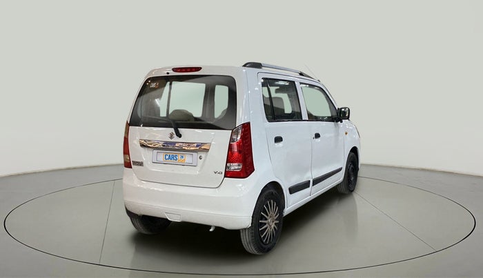 2017 Maruti Wagon R 1.0 VXI, CNG, Manual, 75,541 km, Right Back Diagonal